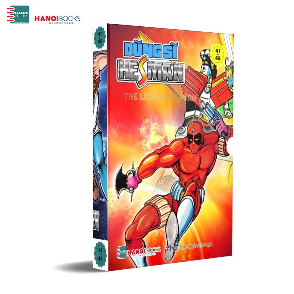 Sách - Boxset 9 : 5 Tập Dũng Sĩ HesMan(Tập 41-45)