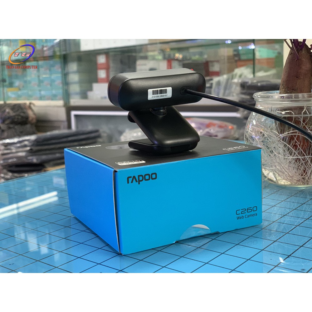 Webcam Rapoo C260 phân giải HD 1080p