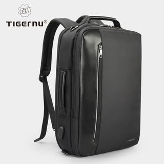 Ba lô hiệu Tigernu 4 trong 1 kháng nước với cổng USB kích thước 15.6" T-B3639