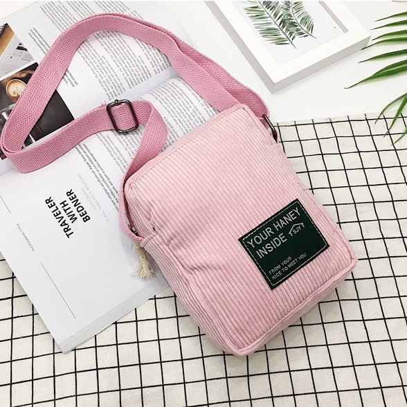 Japanese Fashion Simple Versatile Casual Women's One Shoulder Messenger Bag