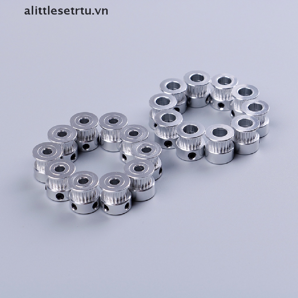Set 10 Ròng Rọc Thời Gian gt2 20 Răng 5mm 8mm gt2 2gt Chuyên Dụng