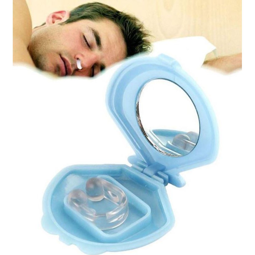 Kẹp chống ngáy khi ngủ bằng silicon an toàn