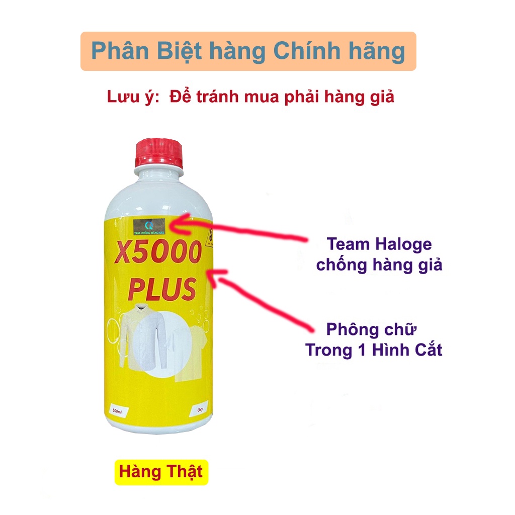 Nước Tẩy Trắng, Thuốc Tẩy Quần Áo - Chính Hãng 100% - Không Làm Phai Màu, Giúp làm Mềm Vải, Loại Bỏ Vệt Ố Mạnh Gấp 3 Lần