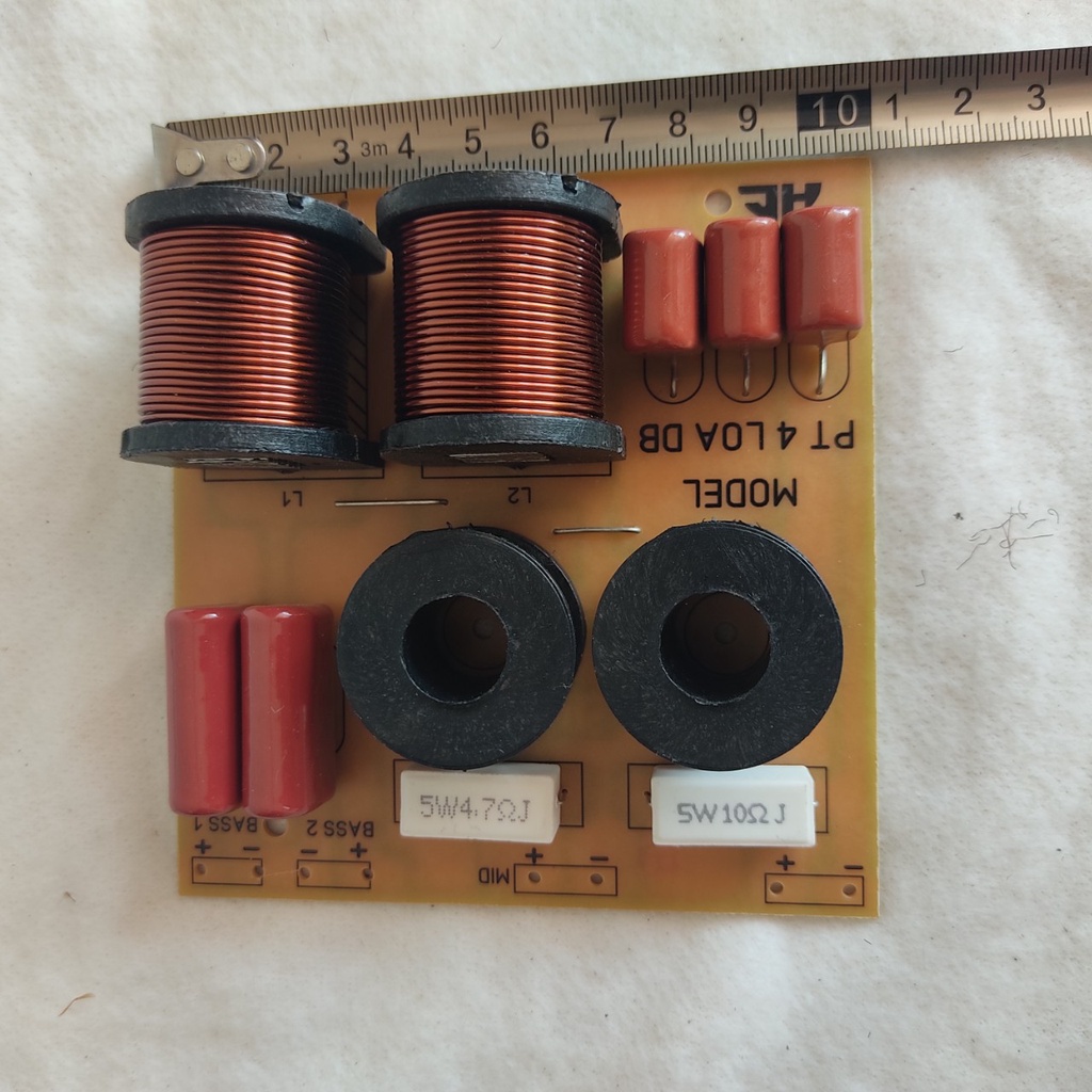 Mạch phân tần 4 loa 2 bass 1 mid 1 tép cho các loại bass - giá 1 mạch