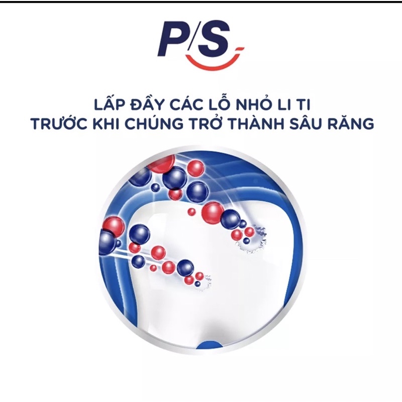 Combo 3 Kem đánh răng P/S ngừa sâu răng vượt trội 230g