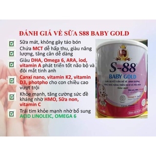 Sữa bột S88 baby 900g