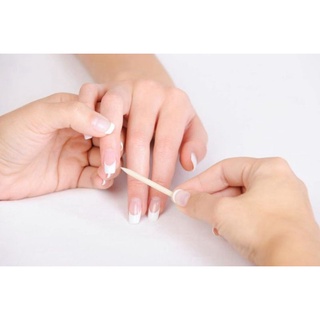 10 que gỗ, que tháo móng - que gỗ nail - que cạy móng