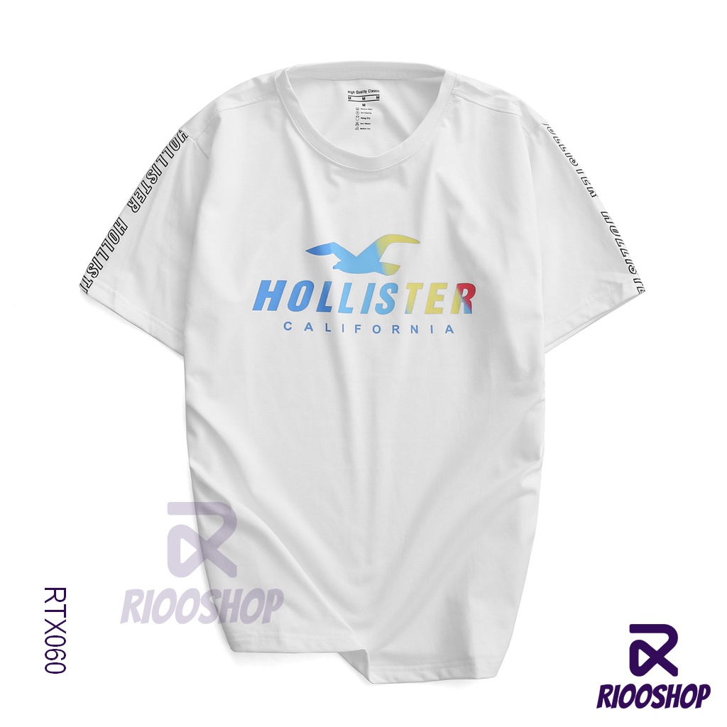 Áo thun nam cổ tròn cotton đắp vai cực chất Holli RTX060 - áo phông nam đẹp