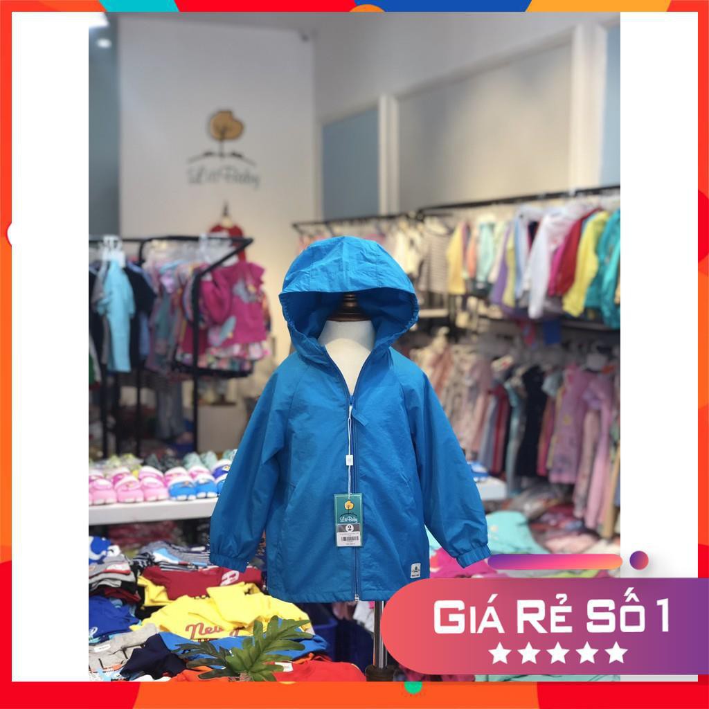ÁO GIÓ TRƠN BÉ GÁI LITIBABY SIZE 2-8T. X19