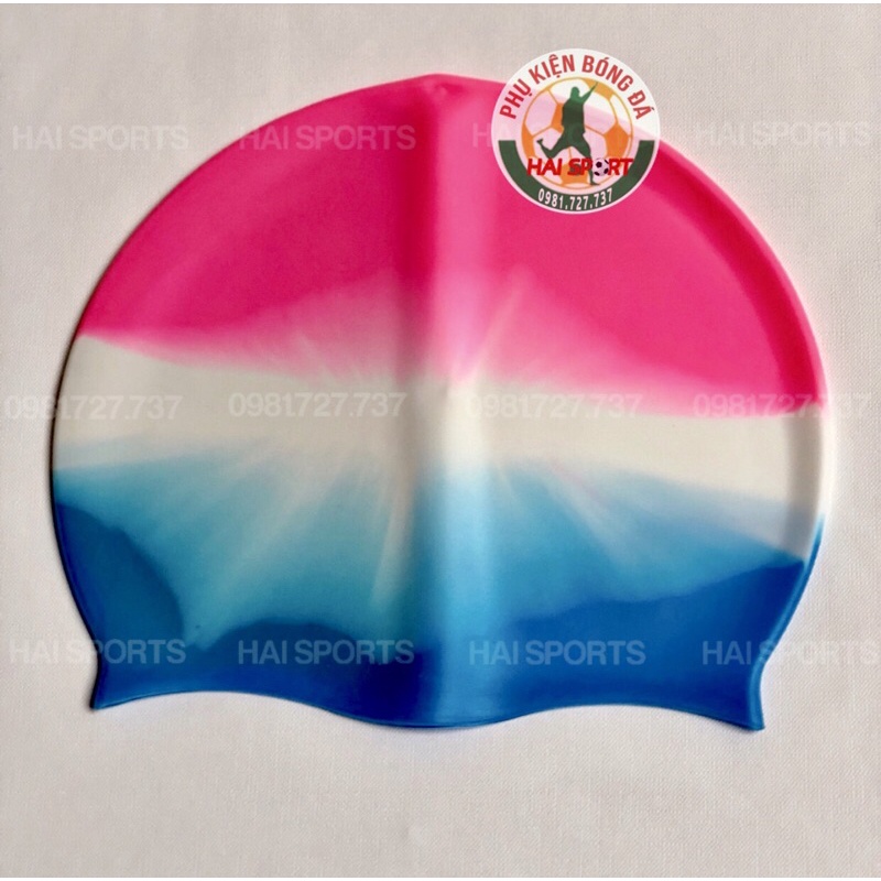 Mũ bơi Silicon cao cấp chống thấm nước,dùng được cho nam nữ,Nón bơi Silicon chống thấm nước hiệu quả