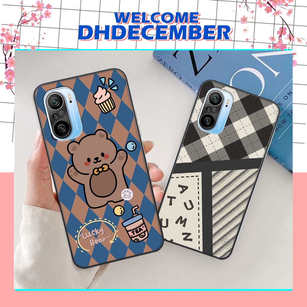 Ốp lưng Xiaomi REDMI K40 3D GẤU- CỰC XINH - ĐÁNG YÊU-SIÊU XINH XẮN