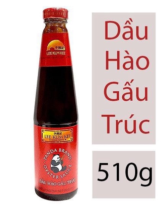 DẦU HÀO GẤU TRÚC 510G LEE KUM KEE - PANDA BRAND OYSTER SAUCE HONGKONG