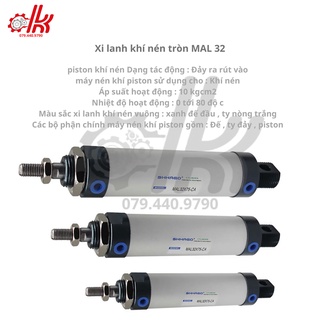 Xy lanh khí nén tròn MAL 32