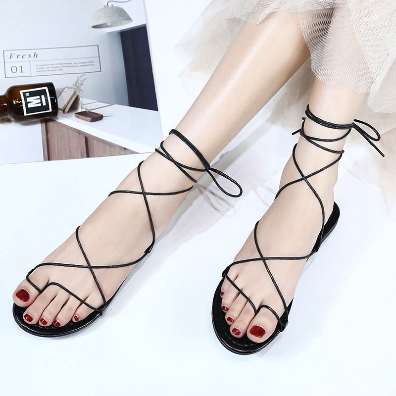 Giày Sandal Đan Dây Thời Trang Hè Cho Nữ