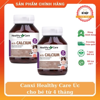 Canxi Milk Healthy Care Úc 60 viên cho bé từ 4 tháng