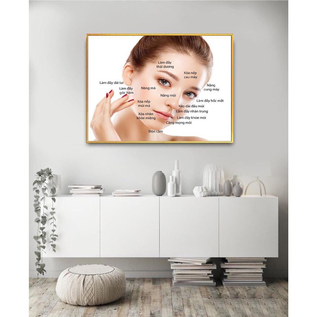 🍀Tranh Treo Tường 3D Trang Trí Spa 1 Tấm Đẹp,Hiện Đại,Sang Trọng Đa Dạng Mẫu Mã,Thương Hiệu Đại Long Sài Gòn
