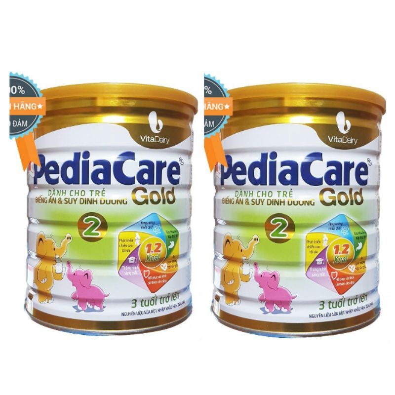 [Chính hãng] Sữa bột Pediacare gold 1-2 lon 900g date 2023