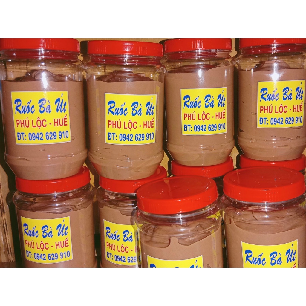 Mắm ruốc huế bà út đặt sản huế hũ 500g