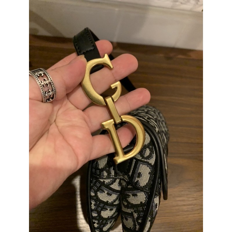 Túi xách đeo chéo DIO.R SADDLe yên ng.ưa mini 19cm mẫu mới SPSL đủ màu