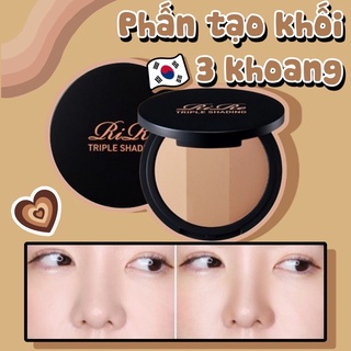 Phấn Tạo Khối 3 Khoang RIRE TRIPLE SHADING