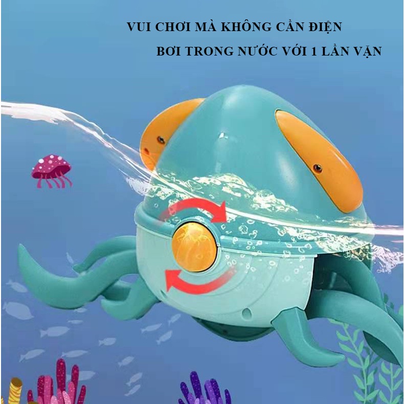 Đồ Chơi Bạch Tuộc Bơi Lội, Bạch Tuộc Đi Dạo, Đồ Chơi Nhà Tắm Đáng Yêu Thú Vị Dành Cho Bé, Đồ Chơi Trẻ Em