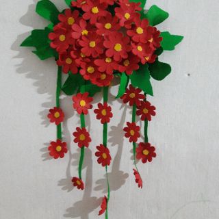 Hoa treo góc,trang trí không gian