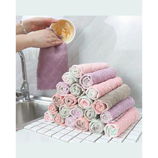 [Mã 2611THTRANG100K hoàn 10% xu đơn 99K] Khăn lau bếp đa năng 2 mặt mềm mịn, siêu thấm
