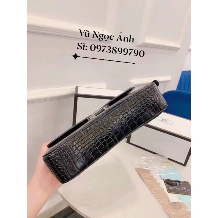 Túi Xách Kẹp Nách HM sire 25 da rắn