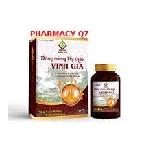 ĐÔNG TRÙNG HẠ THẢO VINH GIA  HỘP 60 VIÊN/ DONG TRUNG HA THAO/ THUC PHAM BAO VE SUC KHOE