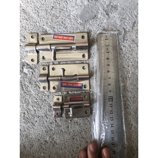 Chốt cửa inox chống gỉ các kích thước - RẺ VÔ ĐỊCH - Chốt cửa nhà tắm, phòng ngủ