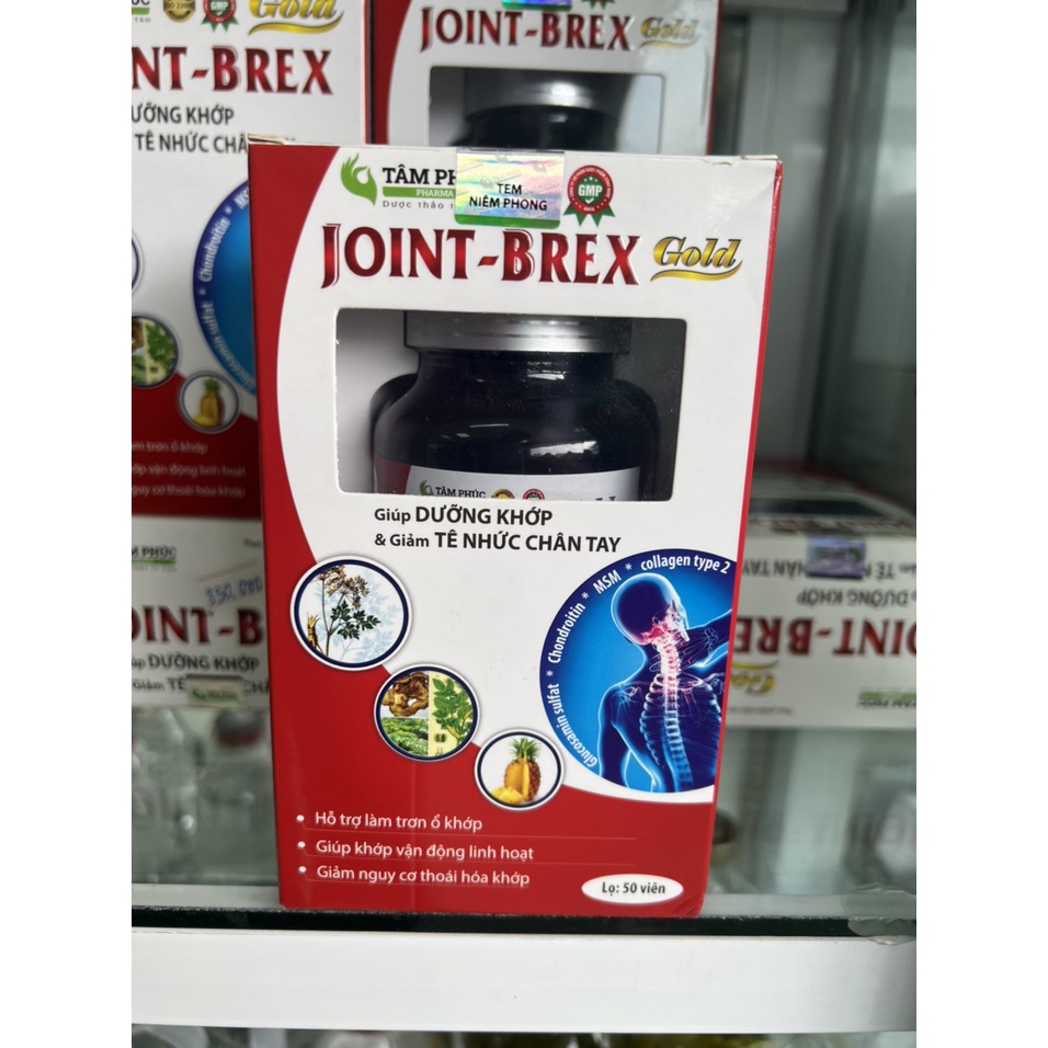 Viên Uống JOINT - BREX GOLD Giúp Tái Tạo, Phục Gồi Mô Sụn Khớp Bị Tổn Thương
