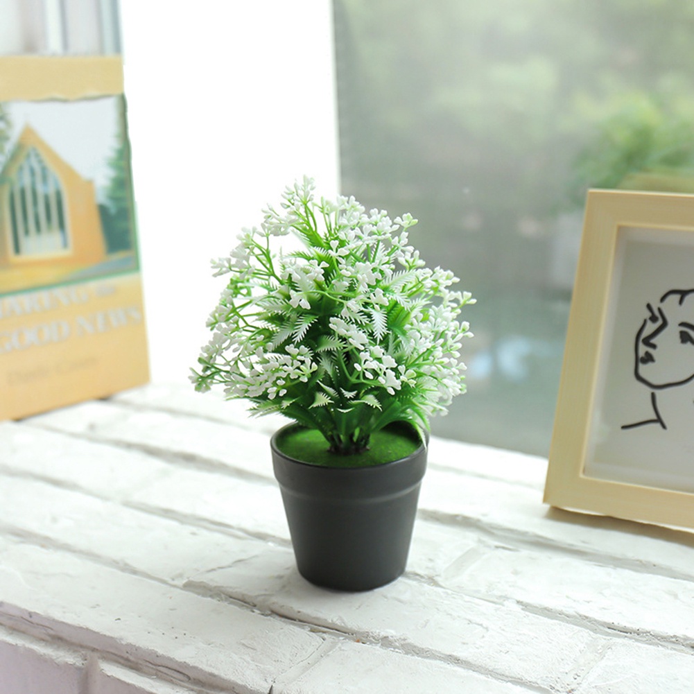 Chậu Cây Bonsai Giả Trang Trí Nội Thất