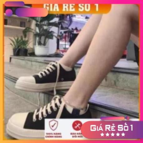 [Sale 3/3] [ 💝 GIÁ SALE] Giày rick owen cổ thấp 🌟  R🔥E🔥P 1:1 VN đế thơm Full box + Bill Sale 11 -op1 - | .