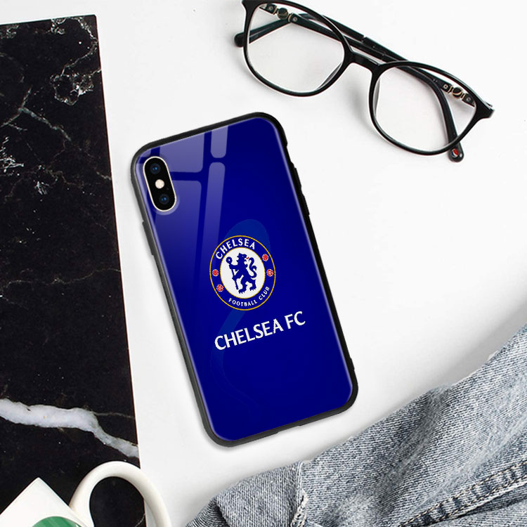 Ốp Đt Đẹp Iphone Xs In Hình CLB Chelsea POLICYCASE Iphone 5S Se 6 6S 7 8 Plus Iphone 12 Iphone 12 Pro Max