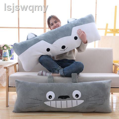 Dễ Thương Gối Ôm Dài Hình Totoro Xinh Xắn Êm Ái