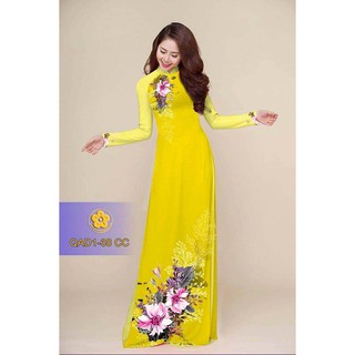 vai ao dai,vải áo dài in 3D