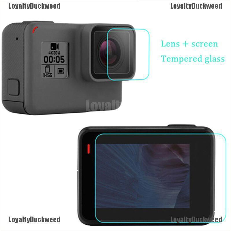 Kính Cường Lực Bảo Vệ Camera Cho Gopro Hero 6 / 5