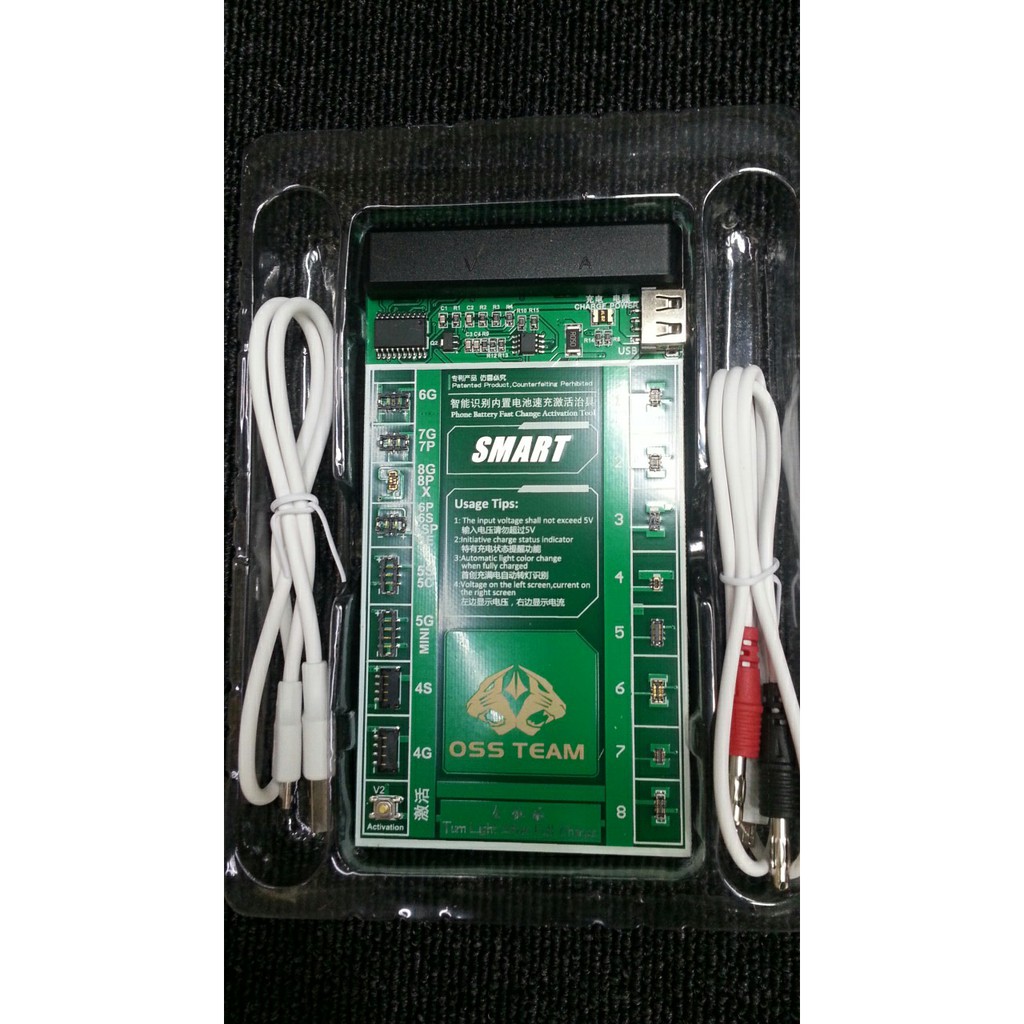 Bộ kích pin W209A+ (Kích pin IPhone từ 4 đến XS MAX và Android)