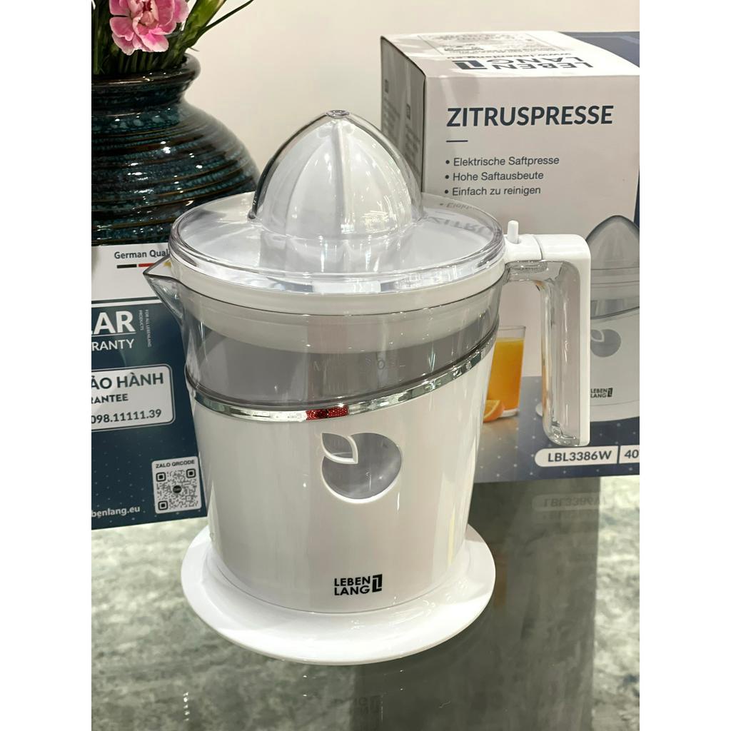 Máy Vắt Cam Lebenlang LBL3386  800ml, Công Nghệ Đức - Hàng Chính Hãng
