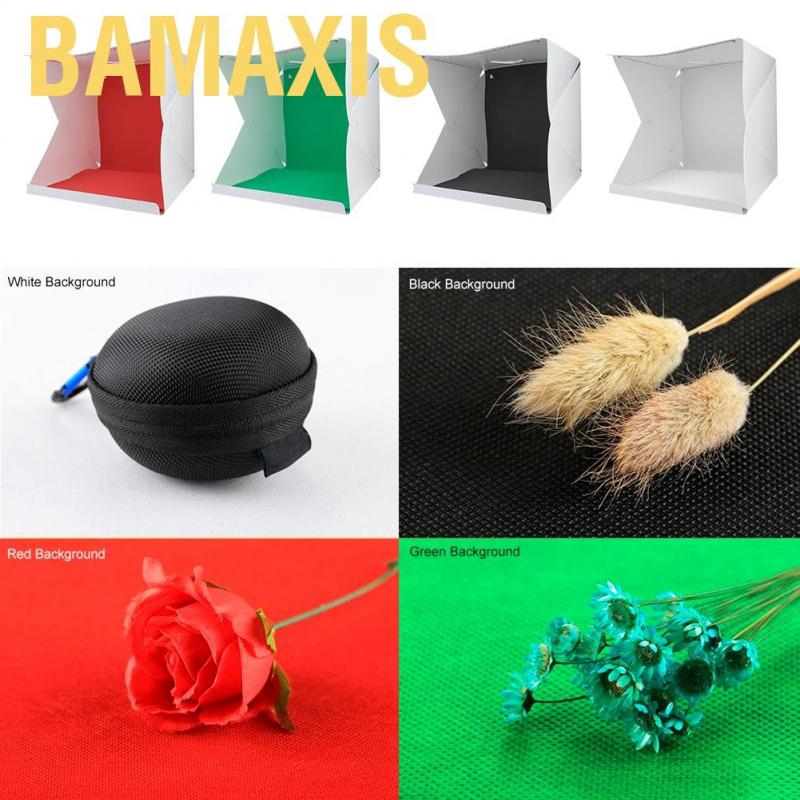 Bamaxis Mini Portable Magnet Folding Photography Studio Tent 20 LEDs Light Soft Box Lightbox Room