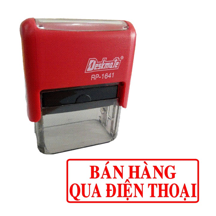 Con dấu bán hàng qua điện thoại (PR-1641)