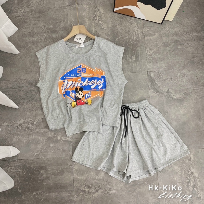 Sét quần giả váy - Sét bộ miky