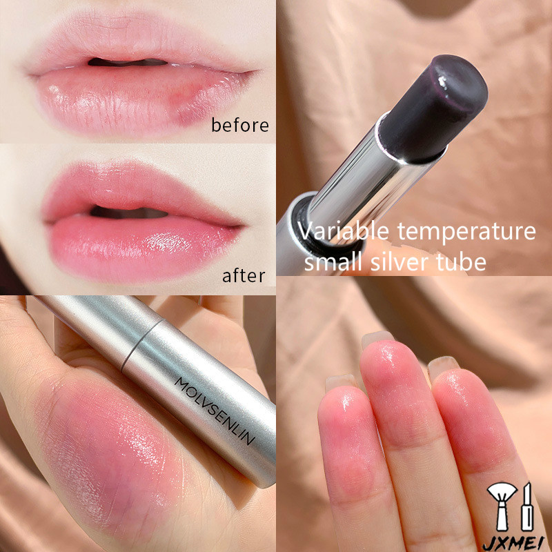 Dark Green Forest Color-changing Lipstick Colorless Lip Balm Moisturizing Moisturizing Anti-chapped Lipstick For Men And Women