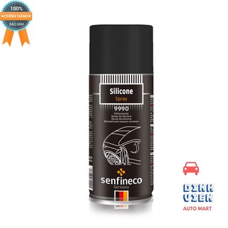[Cần Thiết] Bình Xịt Silicone Senfineco 9990 – 450ML Silicone Spray chất bảo vệ và  Làm Kín Joan Cao Su Cửa, Đèn,..vv.