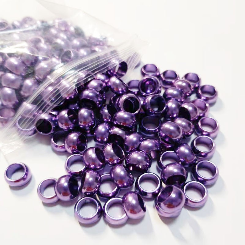 Set 30 Vòng Đeo Chân 8mm Bằng Nhôm Dùng Huấn Luyện Chim Bồ Câu