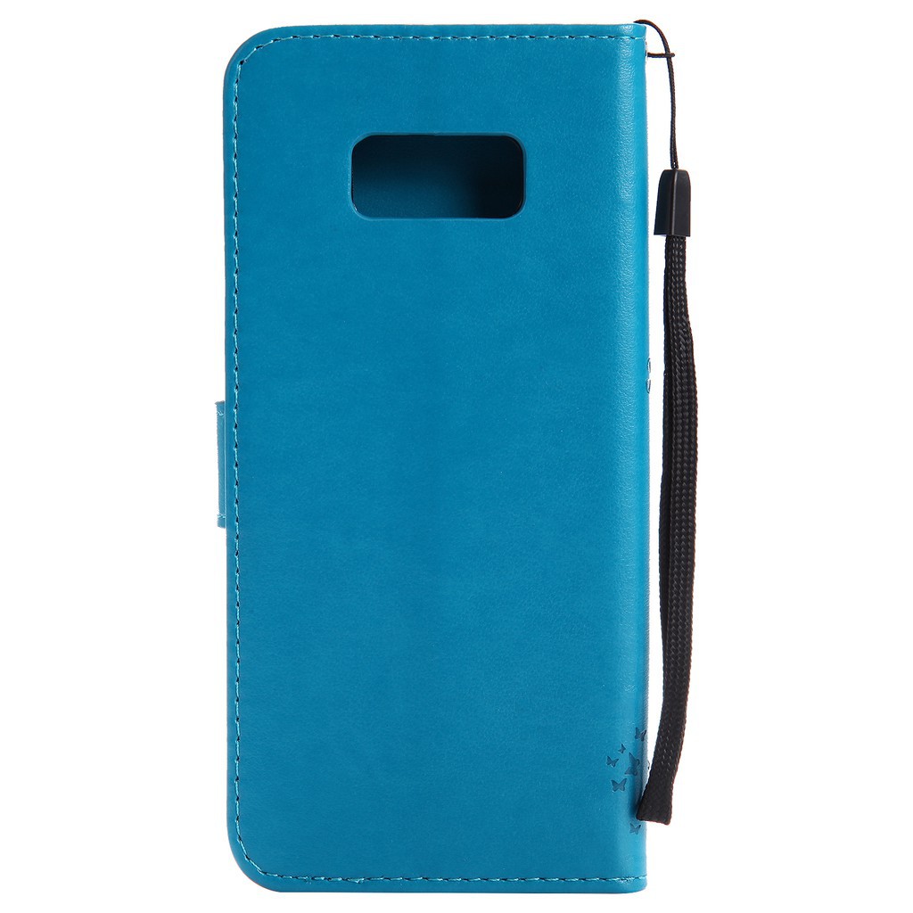 Bao da điện thoại có đế đỡ gấp và ngăn để thẻ họa tiết họa tiết nổi cho Samsung Galaxy S8/S8 Plus | BigBuy360 - bigbuy360.vn
