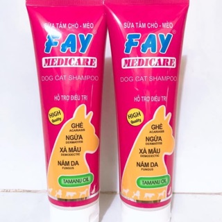 SỮA TẮM FAY 285ML ĐẶC TRỊ VIÊM DA - GHẺ - NẤM ...( FAY MEDICARE 285ML VỚI TINH DẦU MÙ U KHẮC TINH CỦA GHẺ,NẤM , XÀ MÂU )