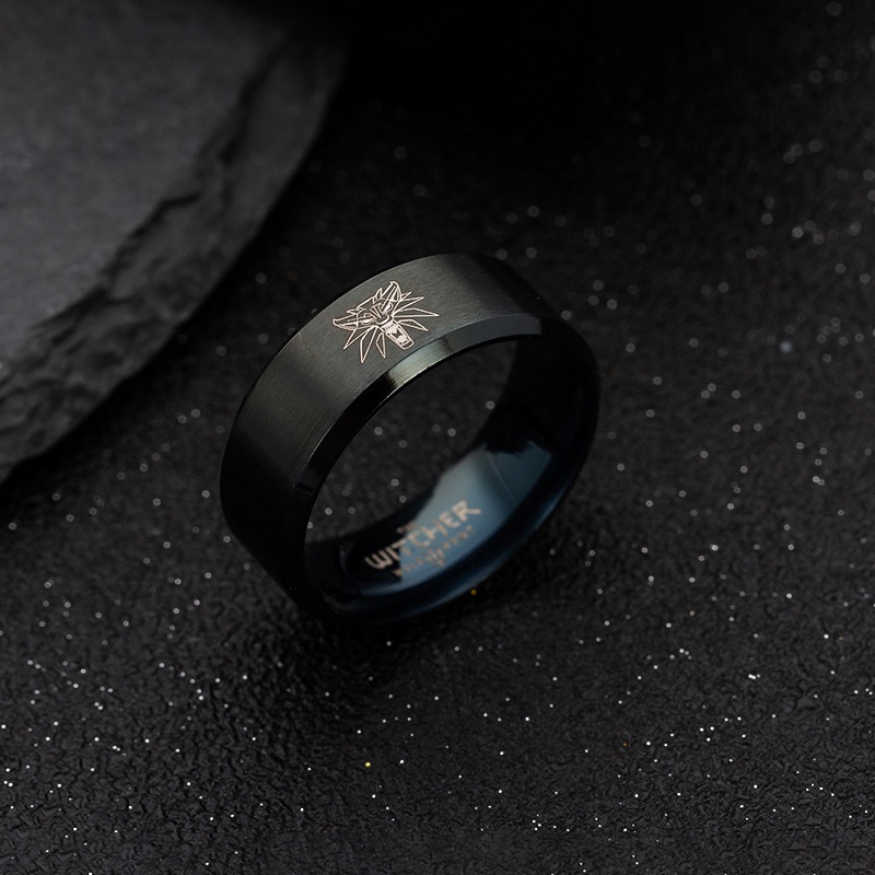Nhẫn Nam Thời Trang Loki_Accessories Màu Bạc Đẹp Cao Cấp Chất Liệu Titan Không Gỉ - Nhẫn Titan Pander