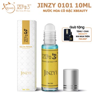 Nước hoa Nam Nữ cô đặc XBeauty XPo3 Jinzi 0101 Chai mini 10ML - Nước hoa thơm lâu cả ngày dành cho Nam & Nữ (Unisex)
