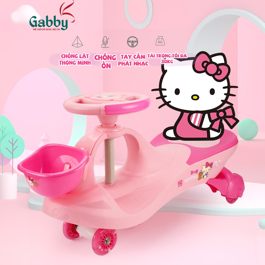 Xe Lắc Chòi Chân Cho Bé (Superwings, Hello Kitty, Minion)